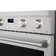 Cosmo 30 in. Haven Collection 4.8 cu. ft. Electric Range with 4 Burner Glass Cooktop and Convection Oven in Stainless Steel