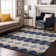 Premium Machine Washable Bunderberg AMF1007 Geometric Rug