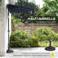 265cm Wall Mount Parasol-2138900865