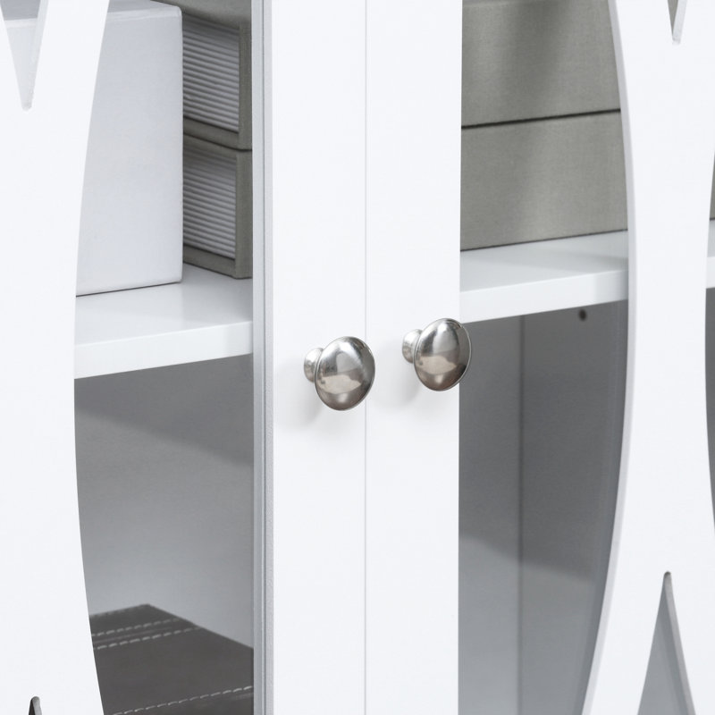 Buffet de 33 po de largeur Angeliina, Blanc