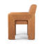 Leny Leather Arm Chair in Butterscotch/Camel
