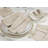Silverlock Plain Dinner 20" Linen/Polyester Napkin