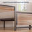 Metal Frame Platform Bed with Wood Headboard and Footboard-1472707814