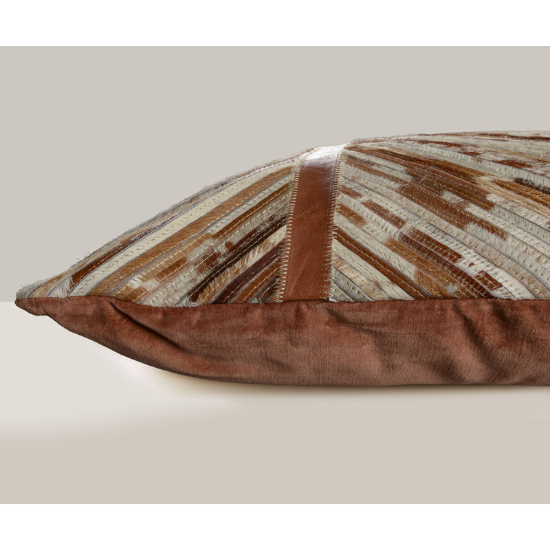 Coussin en cuir