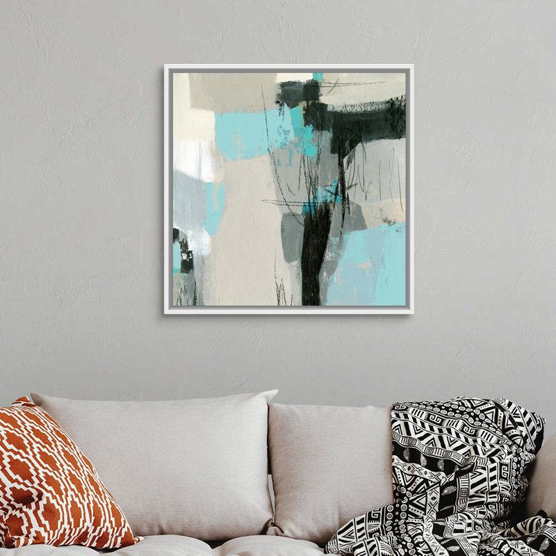 "New Light I" par Tom Reeves, reproduction d’art sur toile, H 32 po x l 32 po x P 1,75 po, Toile blanche encadrée