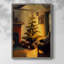 «Christmas Holiday Art DCI», reproduction encadrée - bois massif-836703501