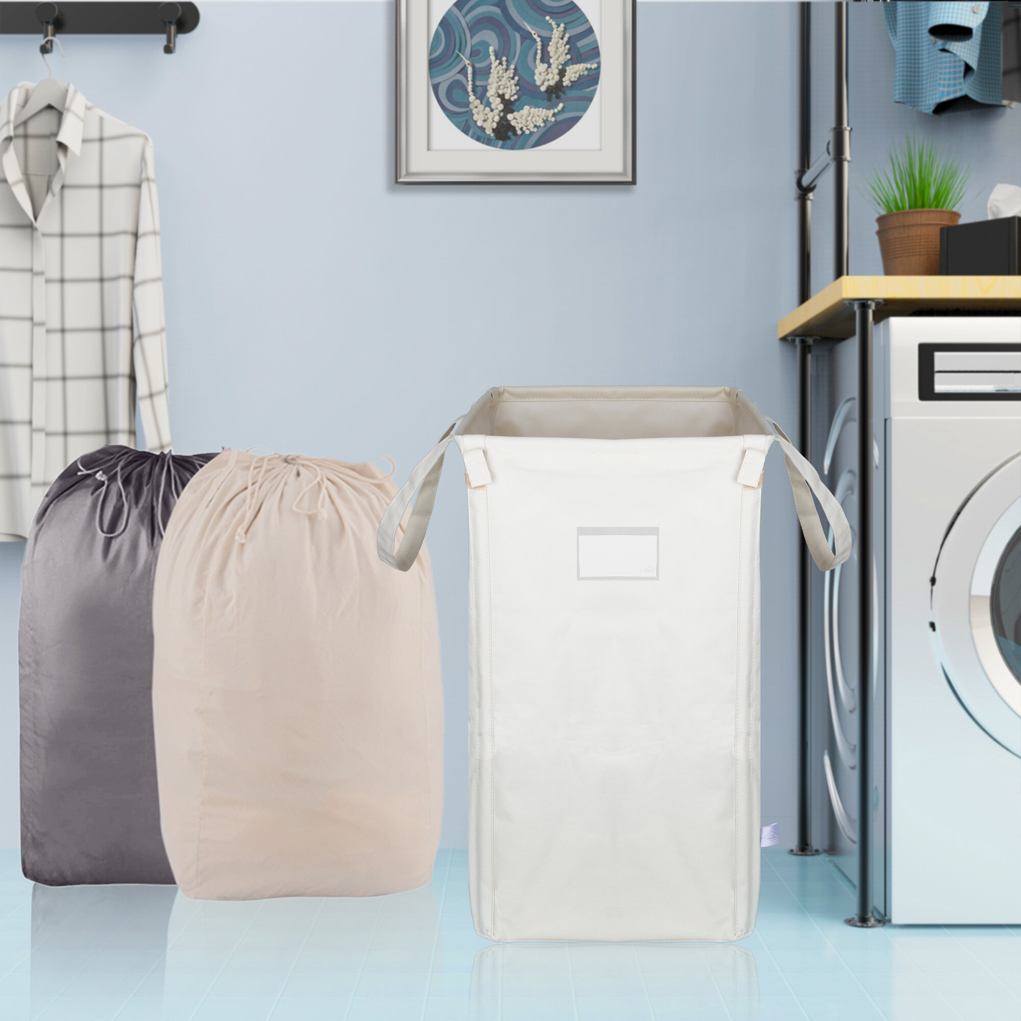 Rebrilliant Fabric Laundry Bag