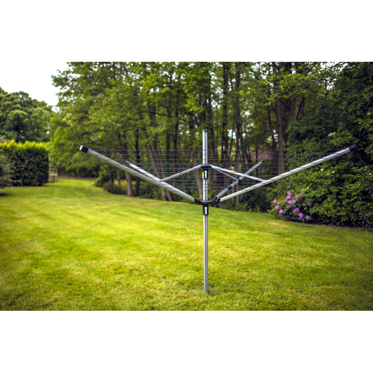 Addis Heavy Duty 60m Arm Rotary Airer Addis Rotary Clothes Line