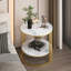 Angelamarie 20.16'' Tall Frame 2 Tier Table