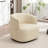 Tybias Faux Leather Swivel Barrel Chair-1016482788