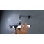 Pomme de douche fixe à haute pression 13 pouces Rainfal 5 jets, chrome-109765153