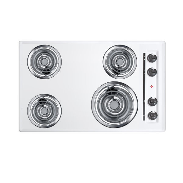 Whirlpool WCC31430AB 30 Inch Electric Coil Cooktop