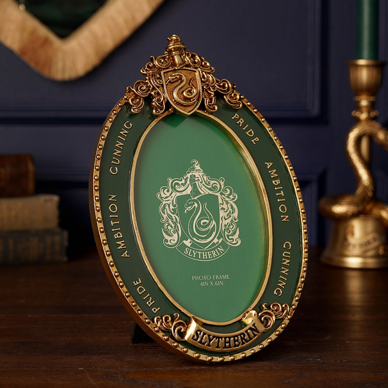 Green Oval Single Picture Frame - Frames Included: 1