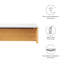 Bureau mural Modway Kinetic-88459741-88459742