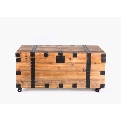 Korin Solid Wood Single Coffee Table