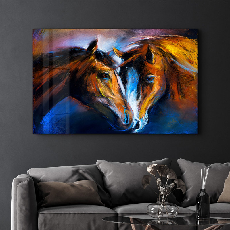 Decorative Tempered Glass Painting