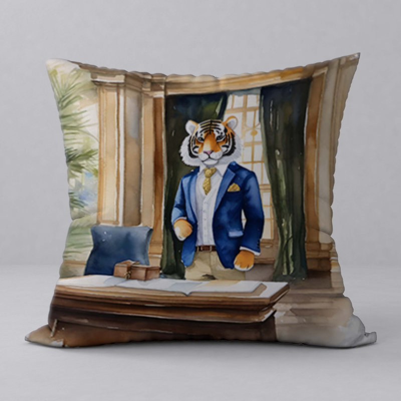 Reversible Throw Pillow