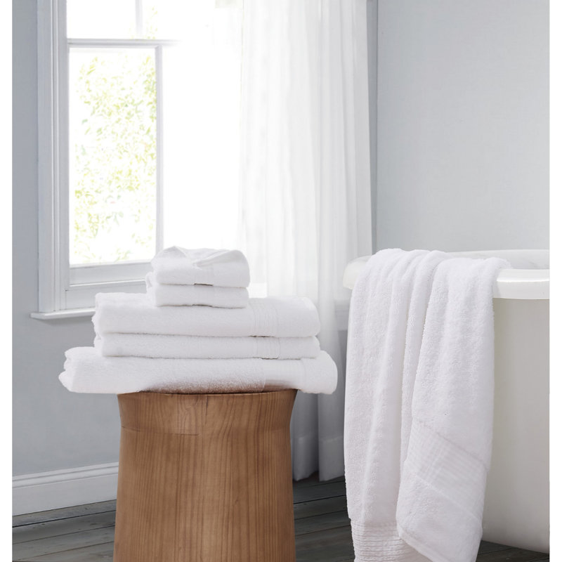 Cotton Blend Plush Mulit-Size Set, White