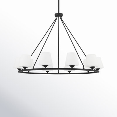Lane 10 - Light Metal Dimmable Chandelier