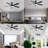 Karylin Ceiling Fan with LED Lights