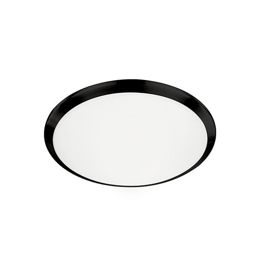 Malta 1 - Light LED Flush Mount, Black
