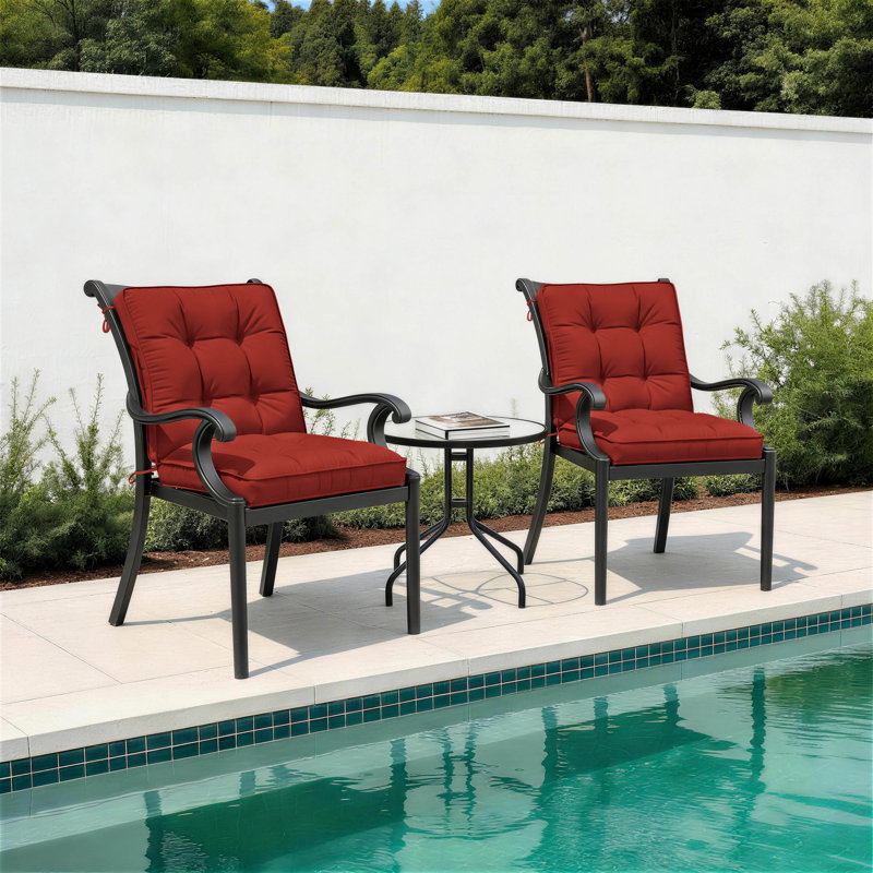 Outdoor/Indoor Seat / Back Cushion, Terra Red