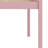Twin Size Solid Rubber Wood Loft Bed – Ladder & Strengthened Slat Bed Platform-501250487