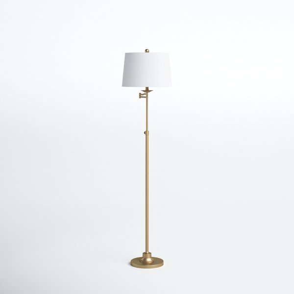 Rosalie 64.25'' Swing Arm Floor Lamp & Reviews | Joss & Main