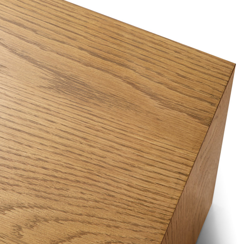 Table de chevet en brun Saint
