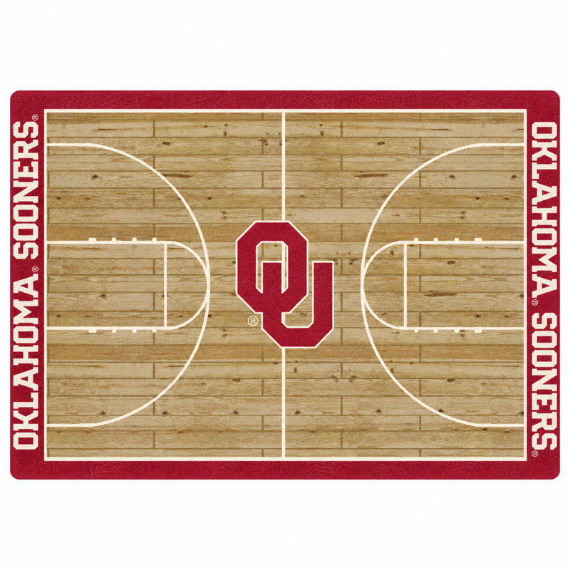 Tapis de terrain de l'Université d'Oklahoma, Rectangle 5 pi 4 po x 7 pi 8 po