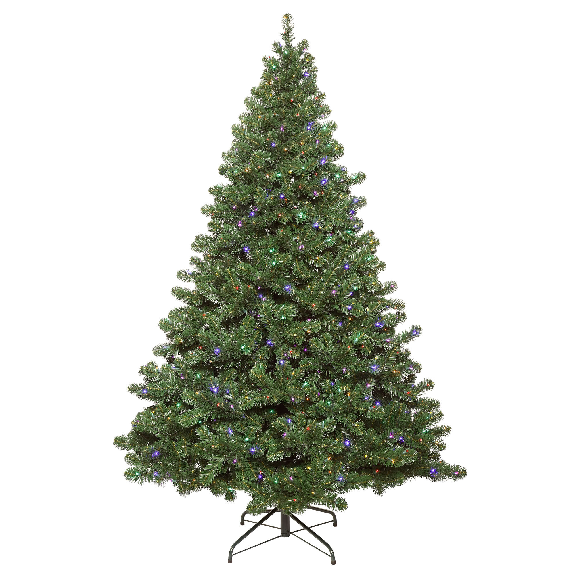 The Holiday Aisle® Oregon Fir 6.5' Green Artificial Christmas Tree with ...