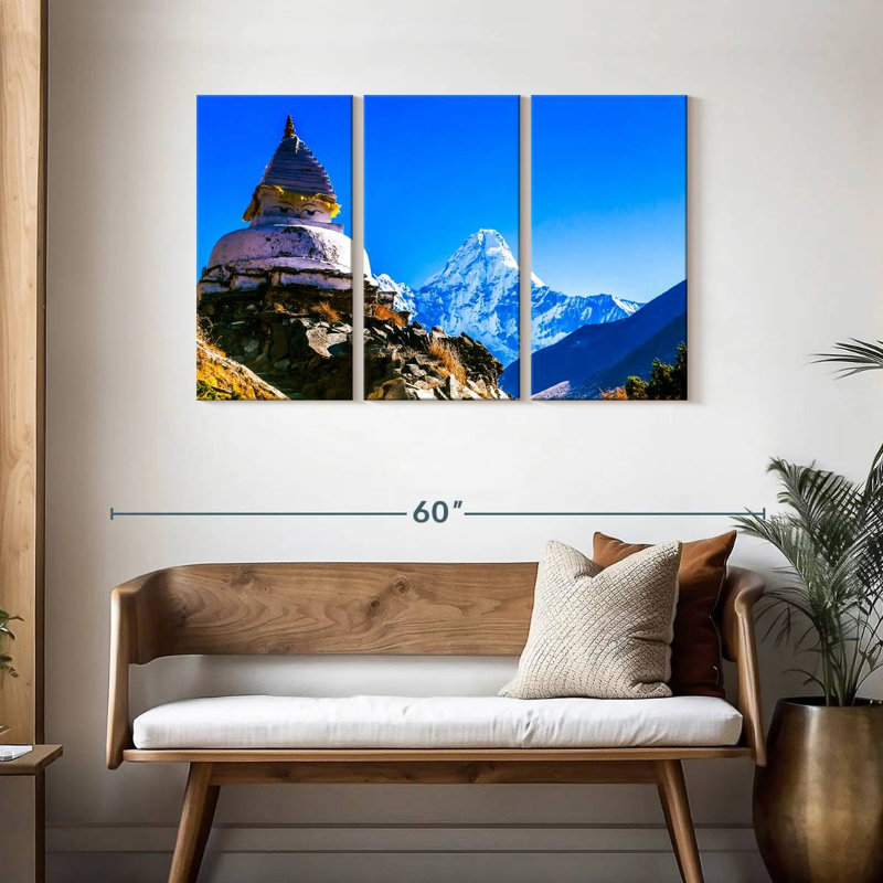 Adella Ama Dablam Temple, 28" H x 45" W