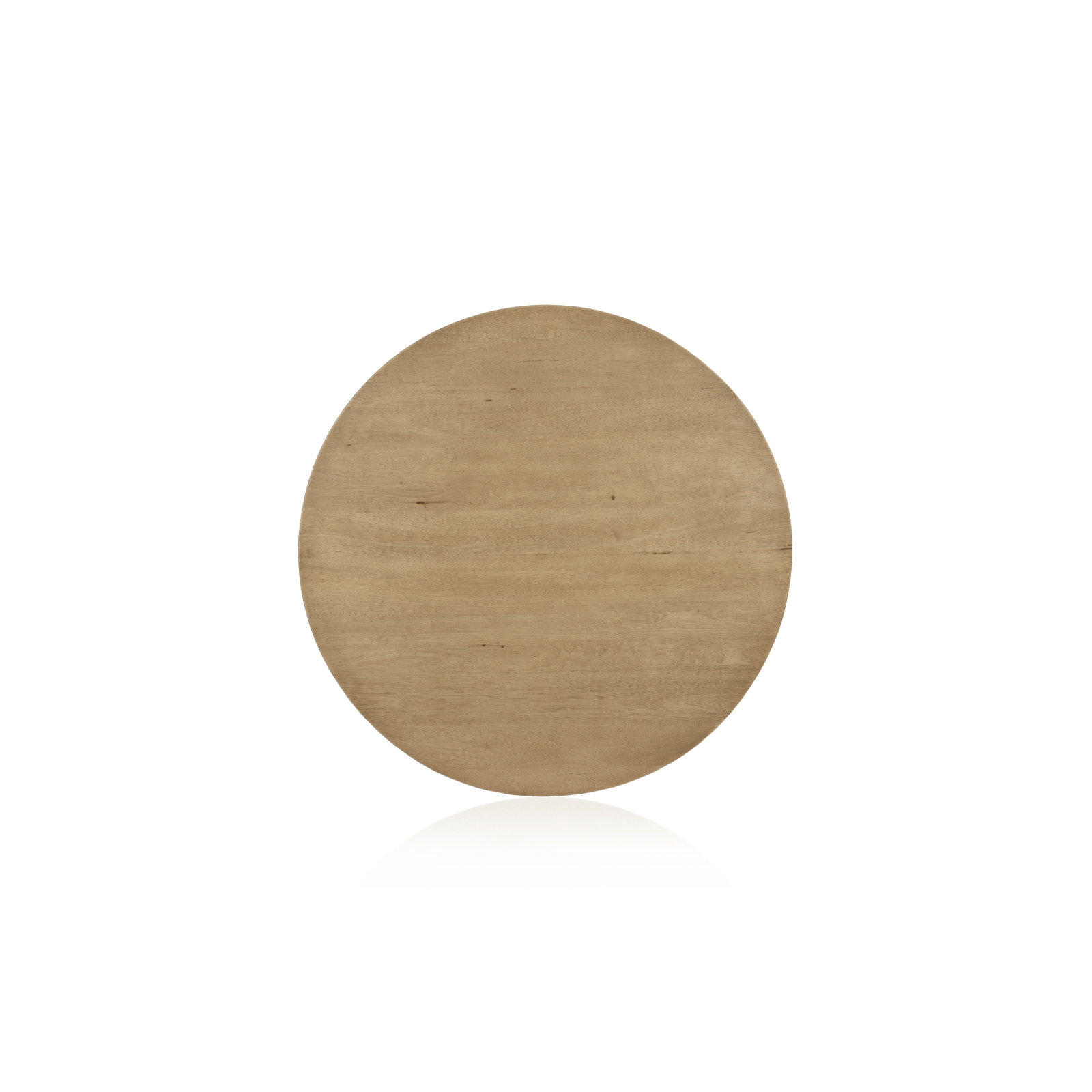 Siham Solid Wood Single Coffee Table, Light Brushed, 16" H x 38" L x 38" W