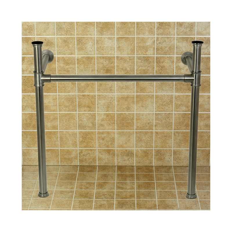 Duchess Metal Console Table Leg, Satin Nickel