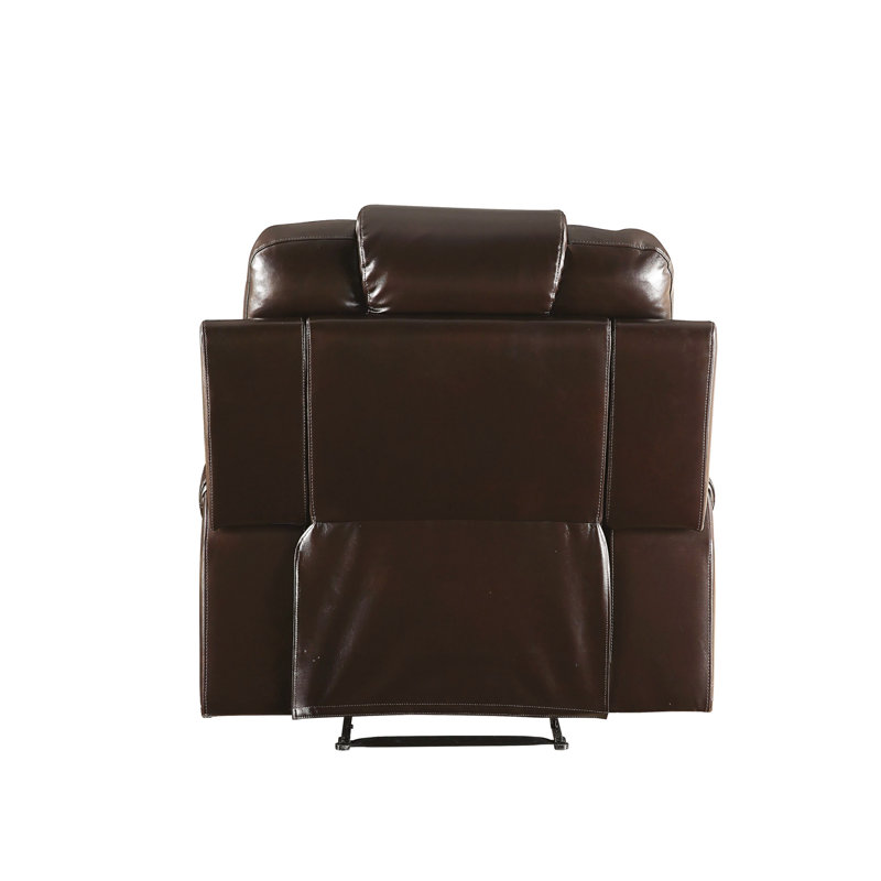 Fauteuil inclinable Braylon (Power Motion), Similicuir brun