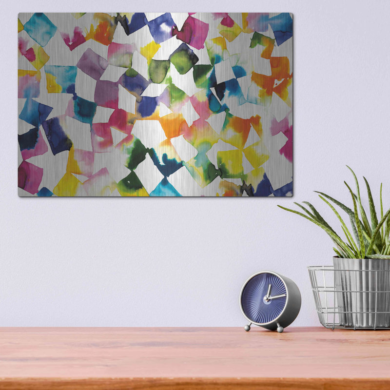 «Colorful Cubes» par Wild Apple Portfolio, H 12 po x l 16 po