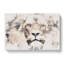 Lion Watercolour - Wrapped Canvas-56657716