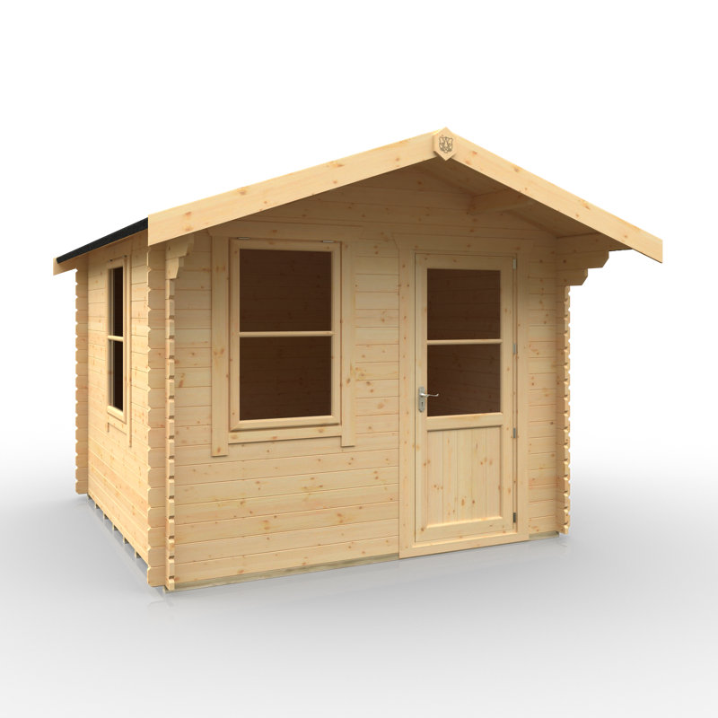 10x10w Caspian | 28mm Log Cabin