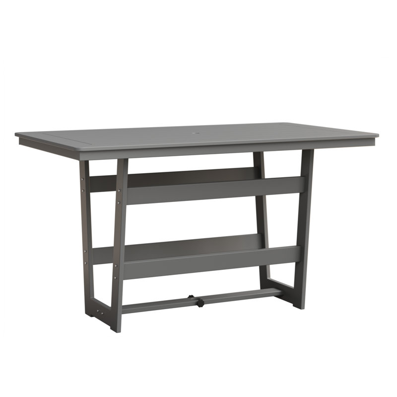 Hudson Outdoor Bar Table, Fog