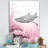 " Pink And Gray Shark Dance "-894236304-894236307