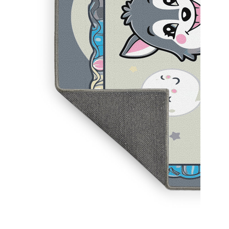 Tapis de vacances d'Halloween The Holiday Aisle®, Tapis de couloir 2 pi x 4 pi