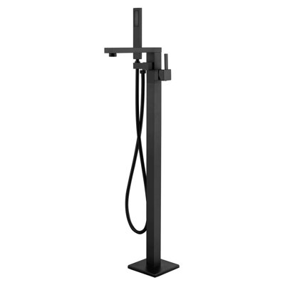 SevenFalls Floor Tub Filler with Diverter