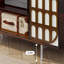 Modern efficient storage acrylic accent cabinet-107397417