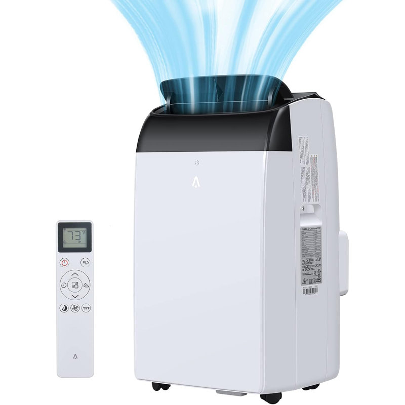 14,000 Btu Portable Air Conditioners Quiet Ac Unit With Remote Control, Cools Room Up To 750 Sq. Ft