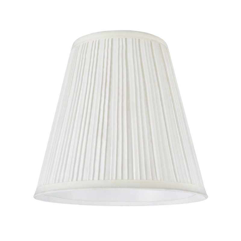 Abat-jour empire en tissu rayonne Tetoron 8,5 "