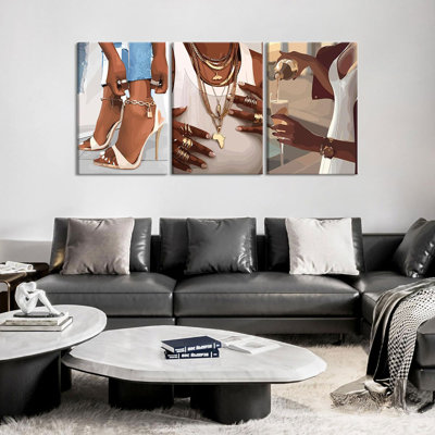 3 Piece Wrapped Canvas Print