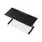 Black Rectangular Manufactured Wood Standing desk-881850597
