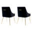 Fauteuil en velours l 21,5 po Koblas-184706832