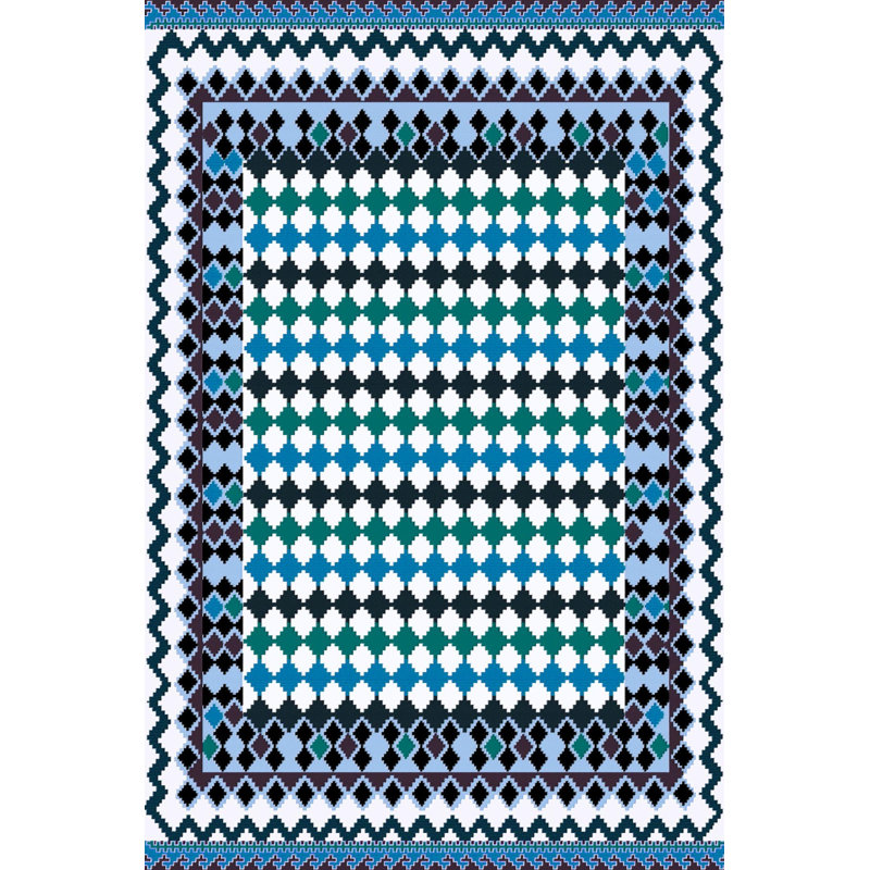 Abingd Argyle Area Rug, Rectangle 140 x 220cm