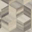Mountain Wool Geometric Area Rug in Butter/Khaki-66177255